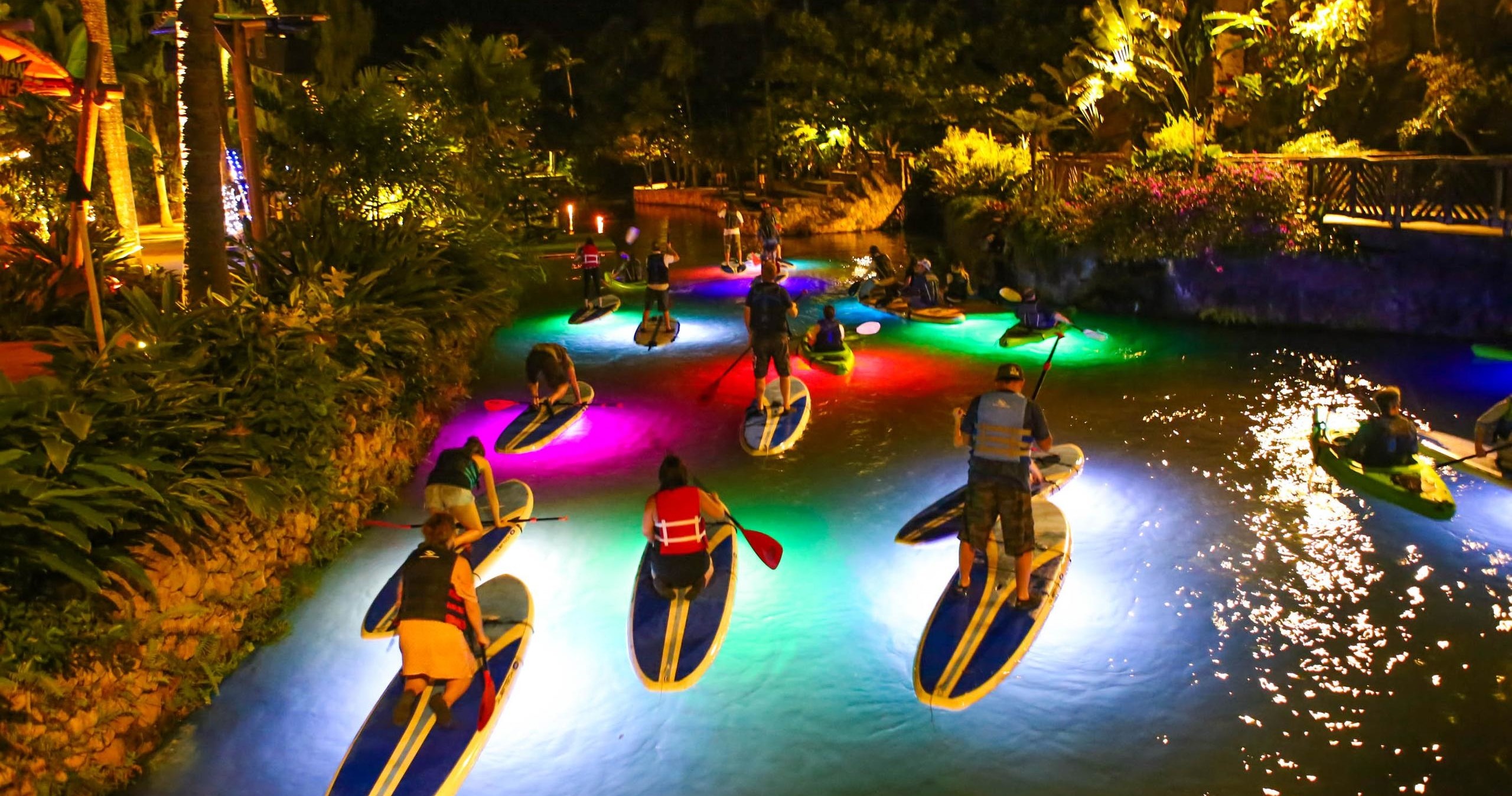 Lunar Legends of Polynesia | Nighttime Paddleboard Tour Oahu North